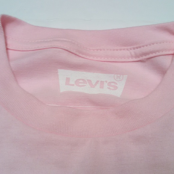Levi's Batwing T-Shirt Short Sleeve Pink - Picture 4 of 4